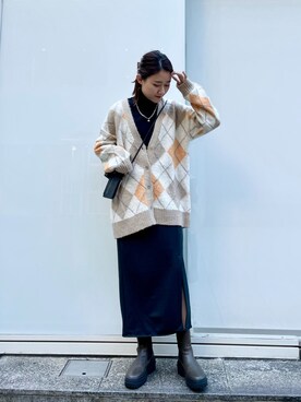 iwagashira Natsumiさん（レディース・168cm）の秋コーディネート