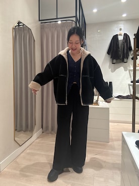 「アイテム（アクセサリー）」を使った、iwagashira Natsumiさん（レディース・168cm・30代）の秋コーディネート