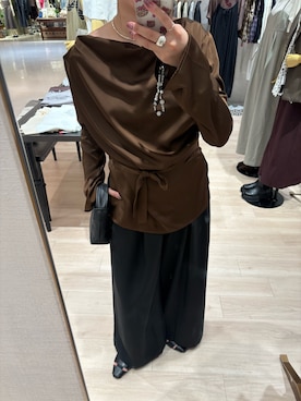 「アイテム（チョーカー）」を使った、iwagashira Natsumiさん（レディース・168cm）の夏コーディネート
