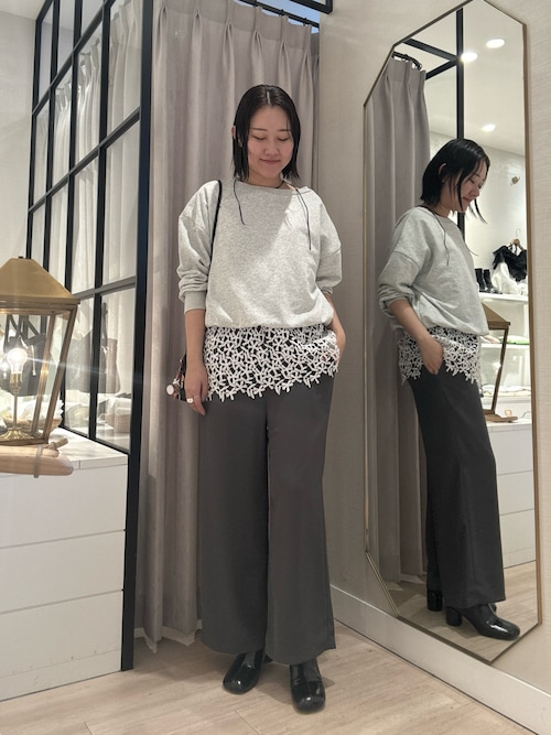 レースオーバーキャミソール（キャミソール）｜Omekashi（オメカシ）の