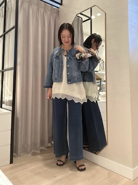 iwagashira Natsumiさん（レディース・168cm）の春コーディネート