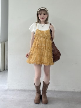 rimi_wcloさん(レディース・164cm)の夏コーディネート