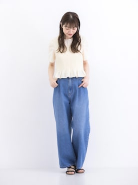 yukaさん(レディース・165cm)の夏コーディネート