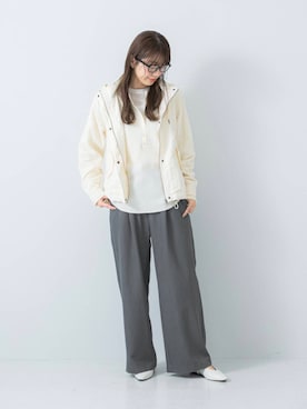 「URBAN RESEARCH Sonny Label（アーバンリサーチサニーレーベル）のアイテム（マウンテンパーカー）」を使った、yukaさん（レディース・165cm）の冬コーディネート