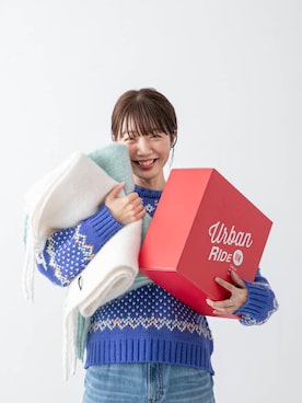 「ur_welcomeありがとうに会いに行く。」｜yukaさん（レディース・165cm）の冬コーディネート