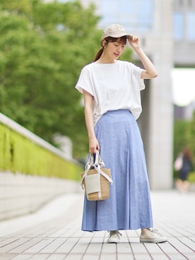 yukaさん（レディース・165cm）の夏コーディネート