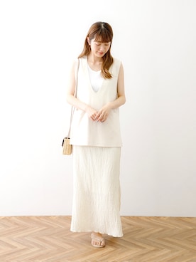 yukaさん(レディース・165cm)の夏コーディネート