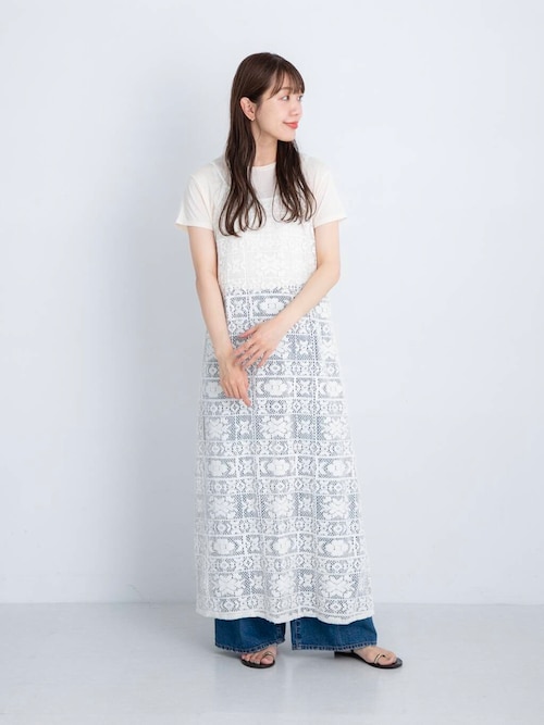 34サイズ/低身長向けも展開』センタープレスストレートデニム
