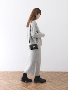 「VICE VERSA（バイスバース）のアイテム」を使った、yukaさん（レディース・165cm）の秋コーディネート