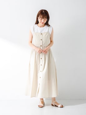 yukaさん（レディース・165cm）の夏コーディネート