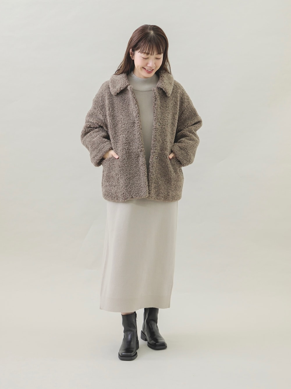 【新品タグ付き】【UR SONNYLABEL】プードルボアエリツキブルゾン URBAN RESEARCH Sonny Label（アーバンリサーチサニーレーベル
