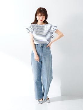 yukaさん（レディース・165cm）の夏コーディネート