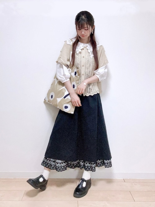 新品 Kazumiコラボ リバーシブルスカート サマンサモスモス Samansa