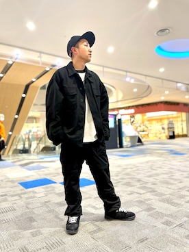 「CAMP7（キャンプセブン）のアイテム（ジャケット/アウター）」を使った、hrowさん（メンズ・165cm）の冬コーディネート