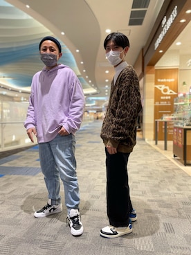 「BACK NUMBER（バックナンバー）のアイテム（デニムパンツ）」を使った、hrowさん（メンズ・165cm）の冬コーディネート