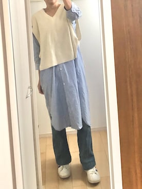 「DRESKIP（ドレスキップ）のアイテム（ワンピース/ドレス）」を使った、Ring-go'roundさん（骨格ストレート・レディース・153cm）の秋コーディネート