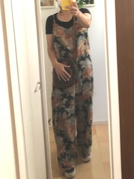 「REDYAZEL（レディアゼル）のアイテム（オールインワン・サロペット）」を使った、Ring-go'roundさん（レディース・153cm）の夏コーディネート