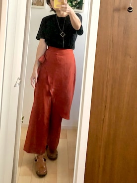 「NOFALL sango（ノーフォール サンゴ）のアイテム」を使った、Ring-go'roundさん（レディース・153cm）の夏コーディネート