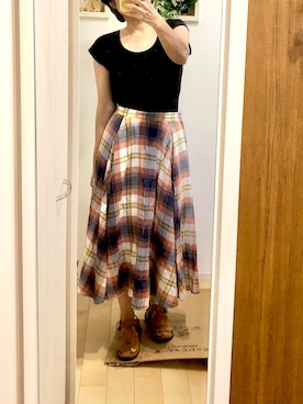 「Triumph（トリンプ）のアイテム」を使った、Ring-go'roundさん（レディース・153cm）の夏コーディネート