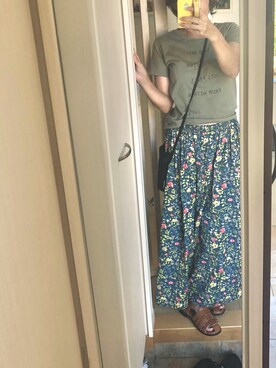 「NOFALL sango（ノーフォール サンゴ）のアイテム」を使った、Ring-go'roundさん（レディース・153cm）の秋コーディネート