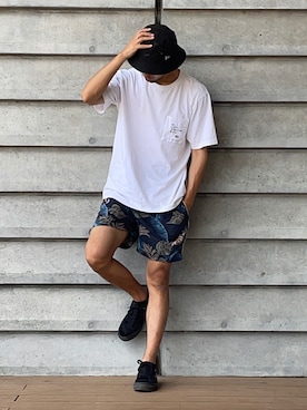 「SCOTCH & SODA（スコッチ アンド ソーダ）のアイテム（パンツ）」を使った、masastepさん（メンズ・178cm）の夏コーディネート