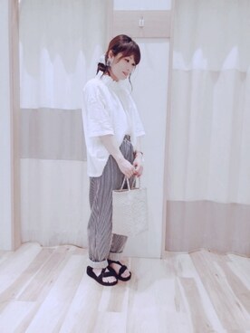 kumimikuさん（レディース・148cm）の夏コーディネート