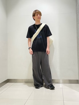 「KBF（ケイビーエフ）のアイテム」を使った、kyoroさん（メンズ・177cm）の夏コーディネート