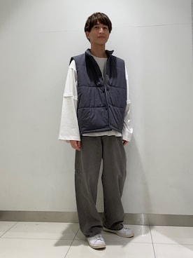 「KBF（ケイビーエフ）のアイテム」を使った、kyoroさん（メンズ・177cm）の秋コーディネート