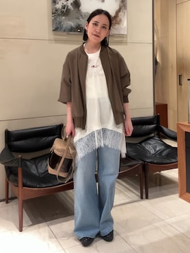 manamiさん（レディース・155cm）の春コーディネート