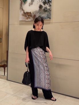 「お仕事コーデ」｜manamiさん（レディース・155cm）の夏コーディネート
