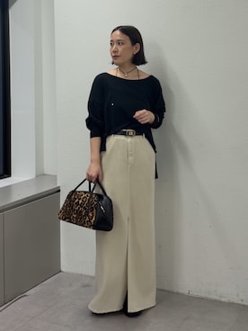 「アイテム（その他シューズ）」を使った、manamiさん（レディース・155cm）の秋コーディネート
