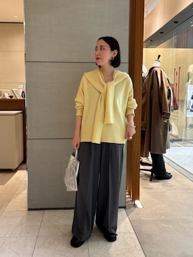 「アイテム（ブレスレット）」を使った、manamiさん（レディース・155cm）の秋コーディネート