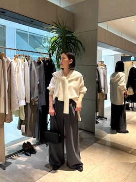 「アイテム（ピアス（両耳用））」を使った、manamiさん（レディース・155cm）の冬コーディネート