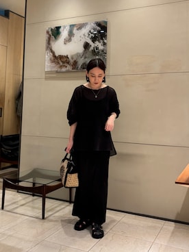 「アイテム（アクセサリー）」を使った、manamiさん（レディース・155cm）の春コーディネート