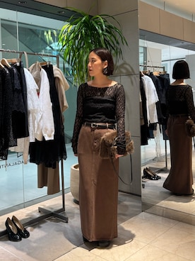 「アイテム（ファッション雑貨）」を使った、manamiさん（レディース・155cm）の秋コーディネート