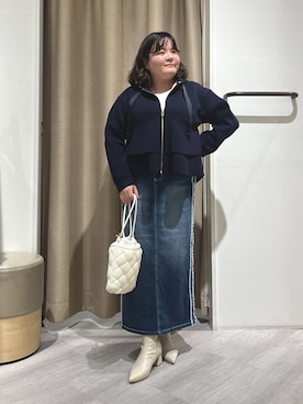 jiinajena77さん（レディース・159cm）の冬コーディネート