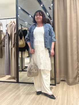「Jena espace merveilleux（ジェナ　エスパスメルヴェイユ）のアイテム（その他パンツ）」を使った、jiinajena77さん（レディース・159cm）の秋コーディネート