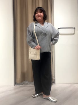 「Jena espace merveilleux（ジェナ　エスパスメルヴェイユ）のアイテム（ジャケット/アウター）」を使った、jiinajena77さん（レディース・159cm）の春コーディネート