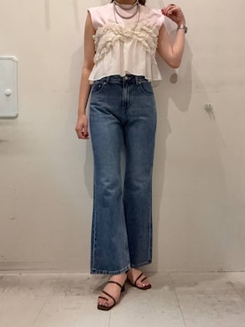 「アイテム（キャミソール）」を使った、soyosukeさん（レディース・170cm）の夏コーディネート