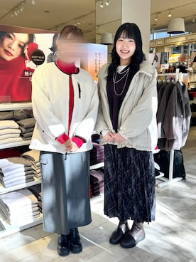 「アイテム（スカート）」を使った、soyosukeさん（レディース・170cm）の秋コーディネート