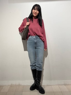 「アイテム（パンツ）」を使った、soyosukeさん（レディース・170cm）の秋コーディネート