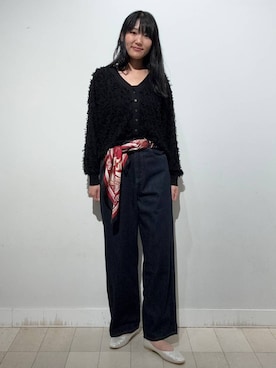 「アイテム（パンツ）」を使った、soyosukeさん（レディース・170cm）の秋コーディネート