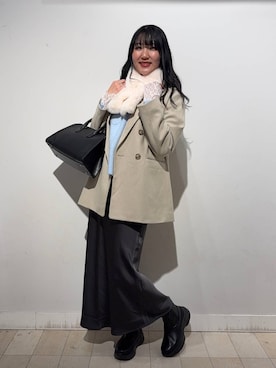 soyosukeさん（レディース・170cm）の冬コーディネート