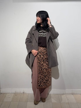 「アイテム（モカシン/デッキシューズ）」を使った、soyosukeさん（レディース・170cm・20代）の秋コーディネート