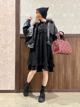 ハナミズキさん（レディース・158cm）の秋コーディネート