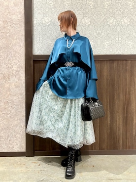 「REZEN（リゼン）のアイテム」を使った、ハナミズキさん（レディース・158cm）の冬コーディネート