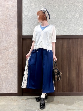 ハナミズキさん(レディース・158cm)の夏コーディネート