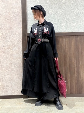 「REZEN（リゼン）のアイテム」を使った、ハナミズキさん（レディース・158cm）の冬コーディネート