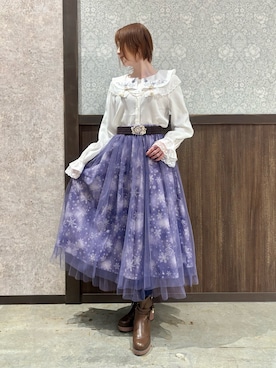 「アイテム（その他雑貨）」を使った、ハナミズキさん（レディース・158cm）の冬コーディネート