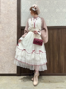 「アイテム（その他アンダーウェア/インナー）」を使った、ハナミズキさん（レディース・158cm）の秋コーディネート